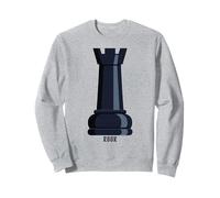 Black Rook Chess Piece Costume Sweatshirt