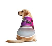 Black Rose and Red Rose Dog Shirt Vest Dog Clothes- Breathable Cooling for Big Dogs, Sun Protection Comfort Wear for Golden Retriever, Husky, Alaska Outdoor Activities XX-Large