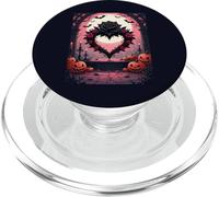 Black Rose, Barbed Heart, And Bats PopSockets PopGrip for MagSafe