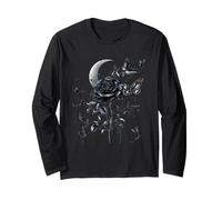 Black Rose Flower Botanist Garden Flower Black Rose Long Sleeve T-Shirt