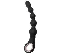 black/rose gold Digit Black Beaded Vibe - 9 Inch