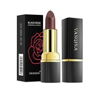 Black rose lipstick color is not easy to last, but also stick cup lip gloss for women changing color black rose lipstick
