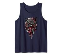Black Rose, Rose Flower, Botanist & Garden Flower Tank Top