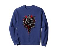 Black Rose, Rose Flower, Garden Flower & Botanist Sweatshirt