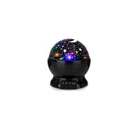 ( Black) Rotating LED Galaxy Starry Night Light Projector Star Sky Moon Lamp Kids Bedroom