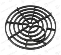 Black Round 7" 175mm Stadium Plastic Drain Grate Gully Grid Cover