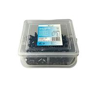 Black Round Cable Clips K-Type Trade Box, 4mm- 500 Pieces