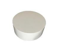 Black Round Cylinder Pedestal Stand For Wedding Dress Display Figure Display Base for Bag Shoe Food Cosmetics Dressing Room Decor(Milk,40x30cm)
