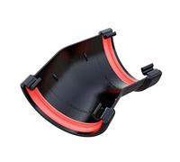 Black Round Gutter 150 Degree Angle Joint, Freeflow 112mm Rain Water Systems
