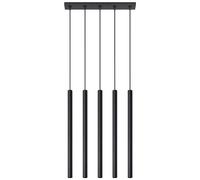 Black Round Tube Pendant Lamp | Modern Loft Design | LED | High Quality