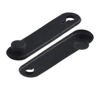 Black Rubber Cable Ties 64x14mm Wiring Harness Holder | Fits motorcycle frames, secures wiring harness, easy install, no instructions needed, for durable hold