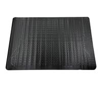Black Rubber Car Boot Mat - 125 x 81 cm - Universal Car Boot Protector Non-Slip Heavy-Duty Rubber Mats for Cars SUV Truck and VAN, Waterproof - Trim To Fit (Style One: 125cm x 81cm)