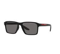 Black Rubber/Dark Grey Polarised / 58