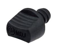 Black Rubber Dust Plug for 6.3mm Jack