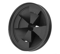 Black Rubber Garbage Disposal for Splash Guard Stopper for InSinkErator Quiet-Collar Sink Baffle Reduces Noise Prevents Food for Splash Dishwasher Safe Easy Clean 3.5 Inch