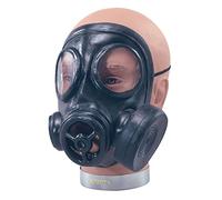 Bristol Novelty Gas Mask BA582 – Rubber, Men's, Black, One Size, 1pc