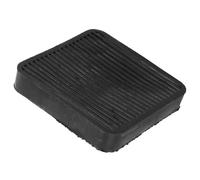 Black Rubber Pedal Cover for Cars and Clutch Control, Anti Slip | Textured Surface, Improved Grip in Wet Conditions, Daily Driving Support, Fleet Operators and Vehicle Owners