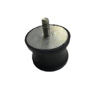Black Rubber Shock Absorber Bracket For Wacker Bpu3050 Plate Compactor Compatible Mount Stability And Reduced Vibration During Heavy Duty Operation On Rough Terrain Sites