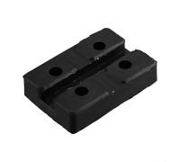 Black Rubber Support Block For Two Post Car Lifts Pad Adapter To Protect Chassis Frame Rails From Damage During Maintenance And Tire Changes Essential Garage Tool For Mechanics Black Color