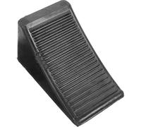 Black Rubber Wheel Chock Heavy Duty for Car and Caravan Repairs
