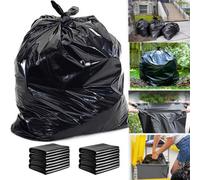 Black Rubble Sacks Builders Rubbish Waste Heavy Duty Strong Bags Bulk Large