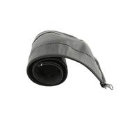 (Black) Ruiwjx Baby Stroller Armrests Cover PU Leather Waterproof Handle Bar Grip Protective Zipper Sleeve Baby Carriage Accessories