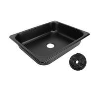 Black Rv Sink,Drop in Bar Sink Kitchen Sink Single Bowl Sinks Stainless Steel Kitchen Sink Square Bathroom Wash Sink Undermount Hand Wash Basin Sink Trailer Sinks Outdoor Sinks for Rv Boat Caravan