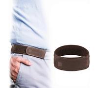 (Black, S) BeltBro Titan No Buckle Elastic Belt For Men-Fits 1.5 Inch Belt Loops Comfort