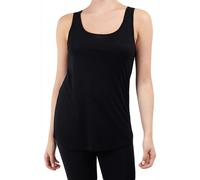 (Black, S) Brave Soul Women Vest Plain Cami Slashed Back Wide