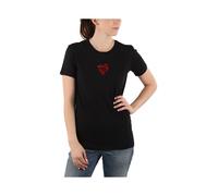 (Black, S) DIESEL T SILY C Womens T Shirt Crew Neck