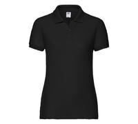(Black, S) Lady-Fit 65/35 Polo