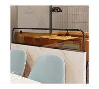 Black s Partit Wall for Restaurants Offices & Living Rooms 25 x 80 cm ivider for Enhanced Privacy & Modern Aesthetic.