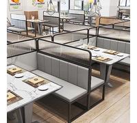Black s Restaurant 30x120cm NonFading DeDivider Sta Steel Sn for Dining Areas & Office Spaces Raised Divider for Enhanced Privacy