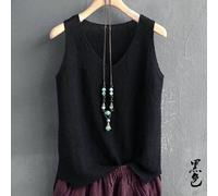 (black, S) Spring V-neck Vest Female Student Knitted Sweater Waistcoat Vest Plus Size