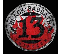 Black Sabbath 13 Flame Circle Drink Coaster in Black Black Sabbath Black