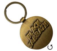 Black Sabbath 3D Wavy Logo Double Sided Keyring Keychain