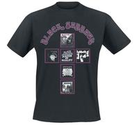 Black Sabbath Album Covers Cross T-Shirt black XXL