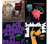 Black Sabbath Albums Collection 1970-1972: Black Sabbath + Paranoid + Master Of Reality + Vol. 4 4-Pack)