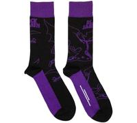 Black Sabbath Ankle Socks Logo and Demon Official Unisex Black (UK SIZE 7-11) One Size