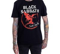Black Sabbath T-Shirt Archangel Never Say Die Unisex Black L