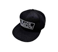 Never Say Die Snapback Baseball Cap Black Sabbath Black One Size