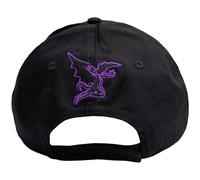 Bravado! Designs Baseball Cap - Black Sabbath Purple Logo - Black - One Size