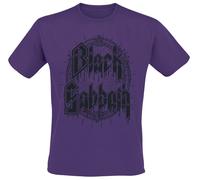 Black Sabbath Black Emblem T-Shirt purple XXL