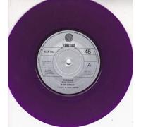BLACK SABBATH - BLACK SABBATH, hard road, B side sympton of the universe, SAB 002,PURPLE VINYL, 7" single