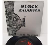 BLACK SABBATH - BLACK SABBATH, headless cross edit , B side cloak and dagger, EIRS 107, 7 inch single