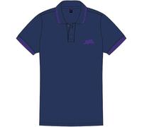 Black Sabbath Polo Shirt Wavy Band Logo Official Unisex Navy Blue M