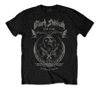 Black Sabbath Black Sabbath The End Mushroom Cloud Distressed T-Shirt - Small