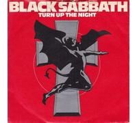 Black Sabbath - BLACK SABBATH turn up the night & lonely is the night 7" SINGLE SAB6 Ronnie James Dio