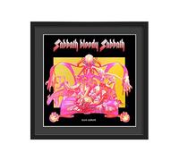 Black Sabbath Bloody Sabbath Framed Classic Album Sleeve Memorabilia, Multi-Colour,12-Inch