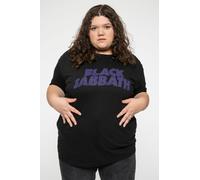 Black Sabbath Classic Wavy Vintage Band Logo T-Shirt in Black | Size: 4XL Black Sabbath Black 4XL